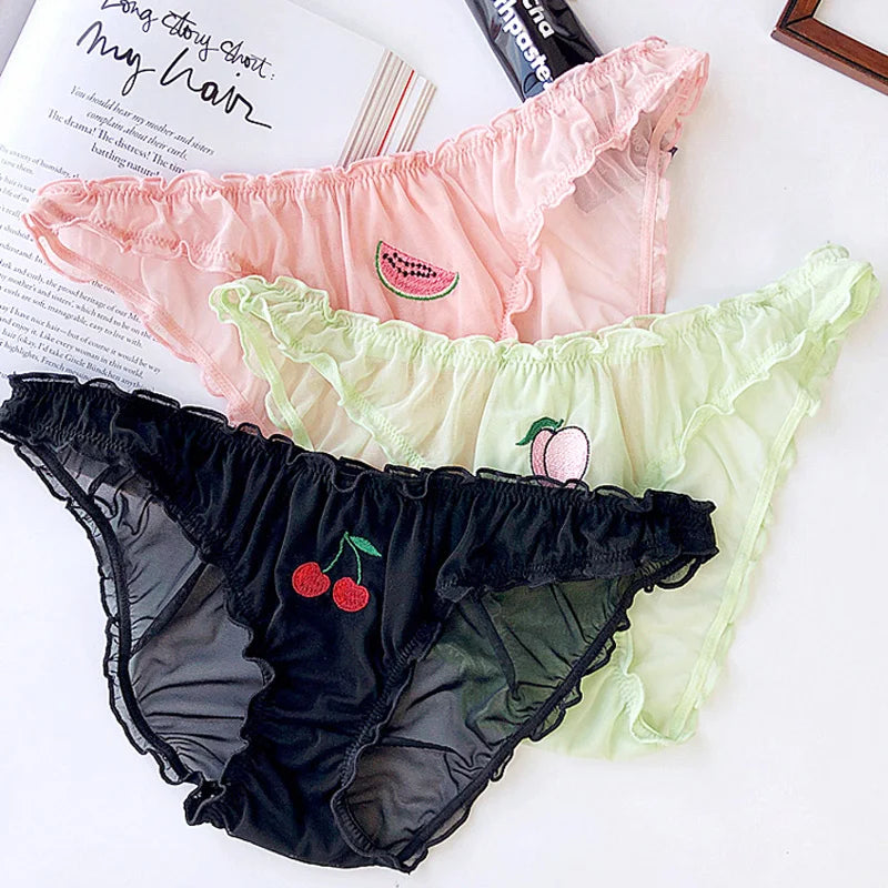 Dolce — Low-Waist Lace Panties #1823