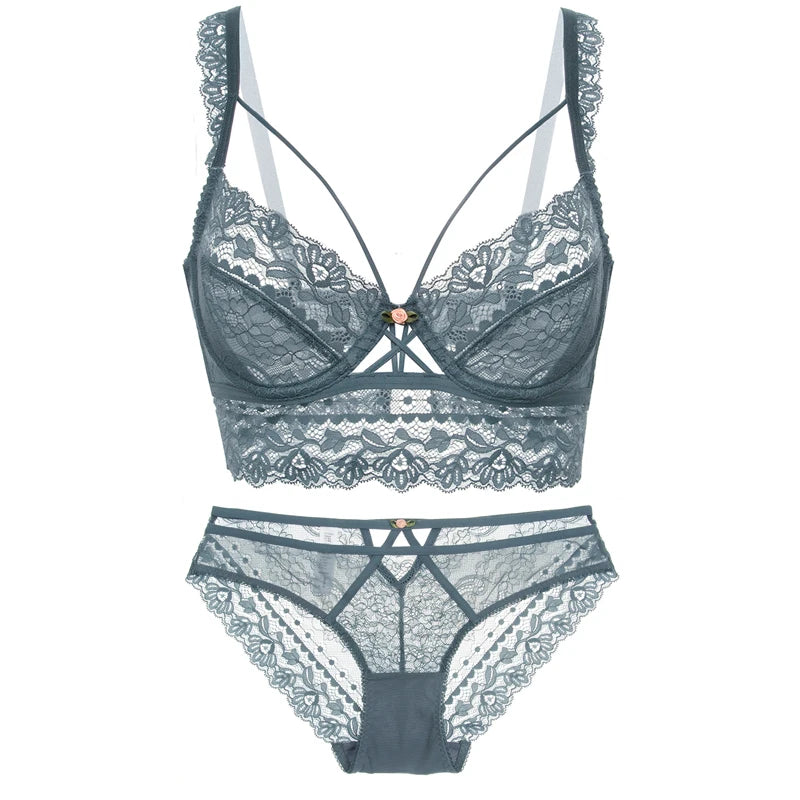 Bondage Chic — Push-Up Bra Set #7220