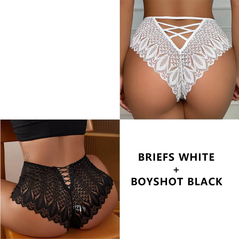 Dolce — Low-Waist Lace Panties #5277