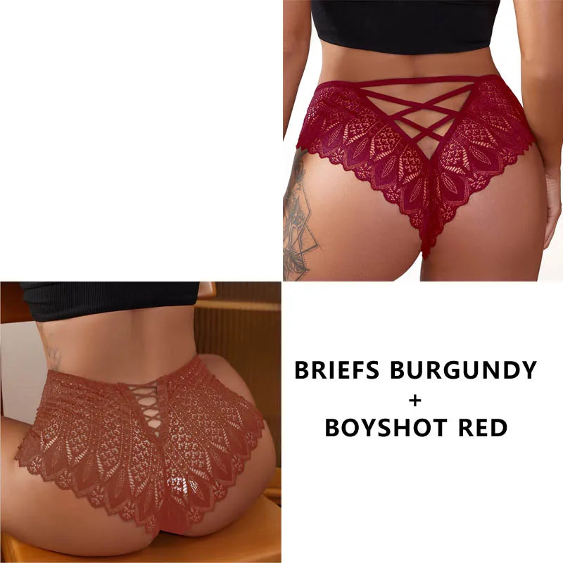 Dolce — Low-Waist Lace Panties #5277