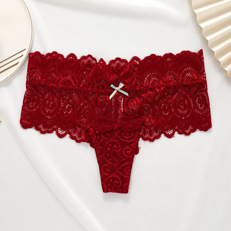 Dolce — Low-Waist Lace Panties #5275