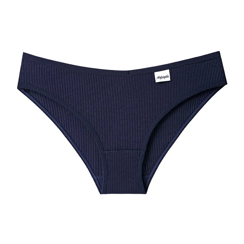 Coquette — Cotton Thong with Bow #6746
