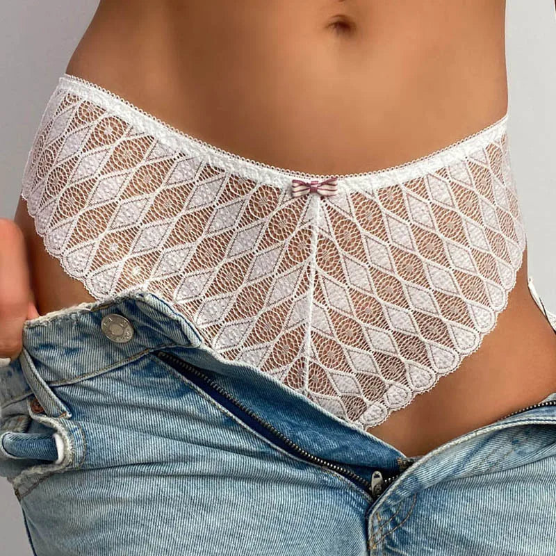 Dolce — Low-Waist Lace Panties #5266