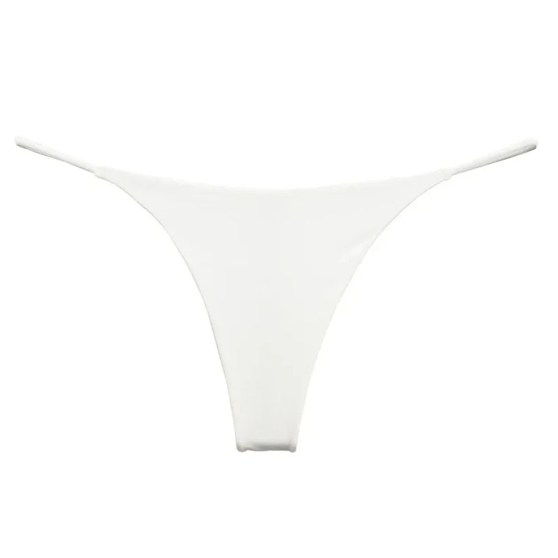 Coquette — Cotton Thong with Bow #6751