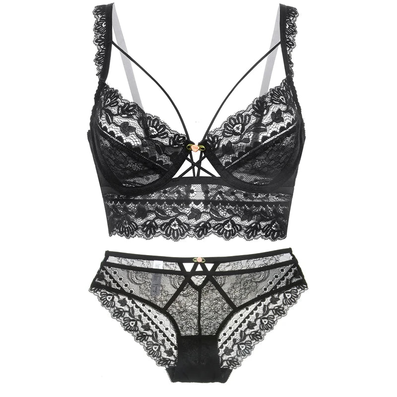 Bondage Chic — Push-Up Bra Set #7220