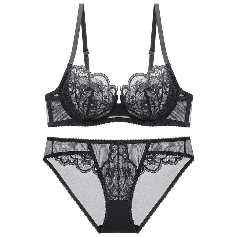 Luna — Lace Bra & Panty Set #1543