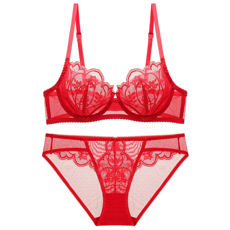 Luna — Lace Bra & Panty Set #1543