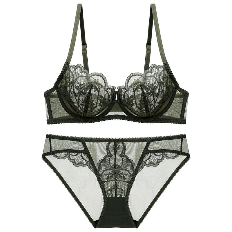 Luna — Lace Bra & Panty Set #1543