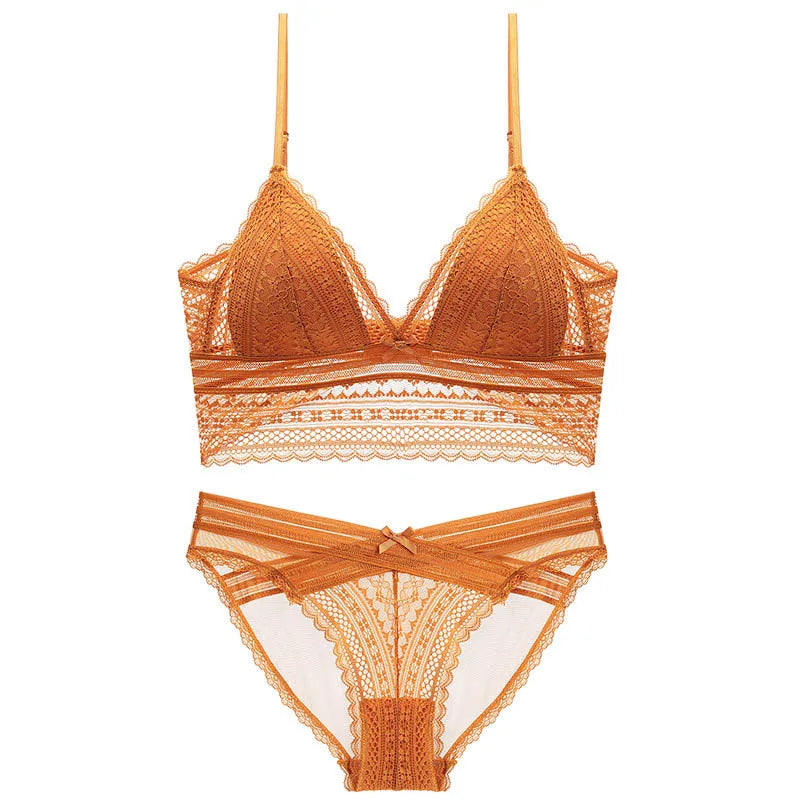 Amour — Embroidered French Lace Set #3230