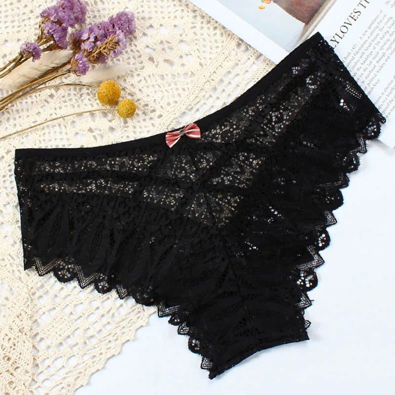 Dolce — Low-Waist Lace Panties #1824