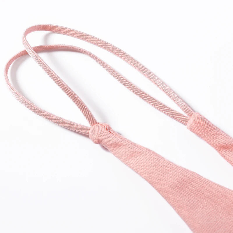 Coquette — Cotton Thong with Bow #6742