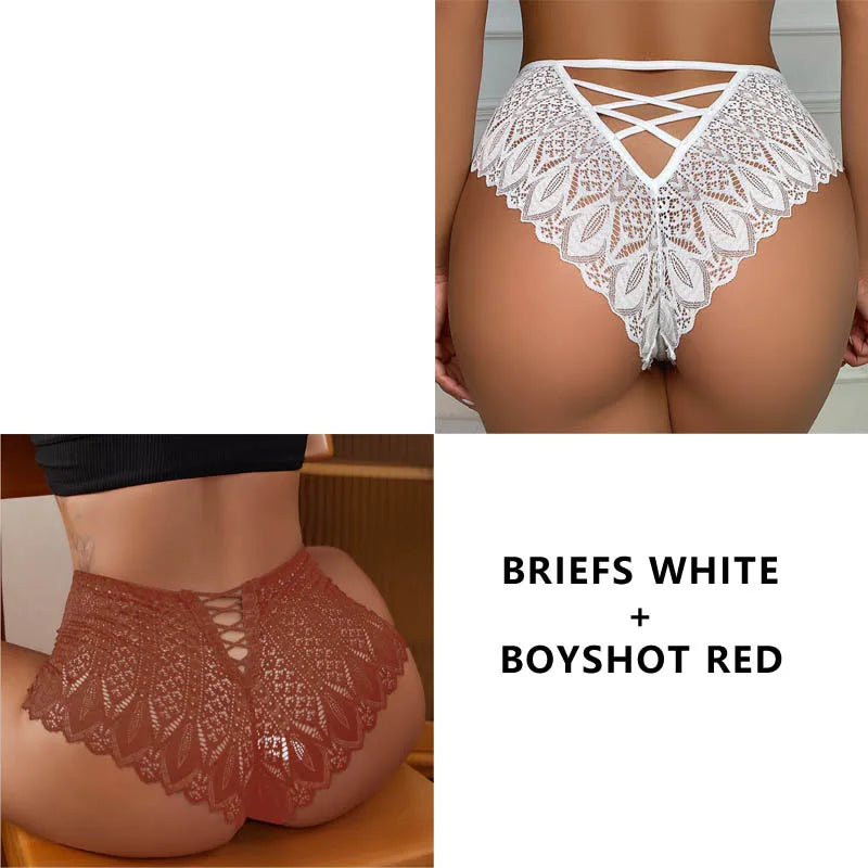 Dolce — Low-Waist Lace Panties #5277