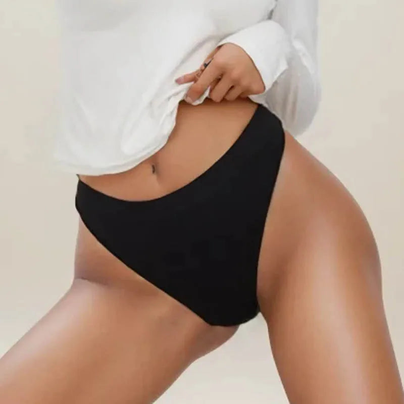 Coquette — Cotton Thong with Bow #6749