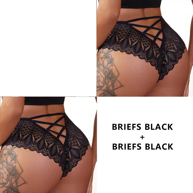 Dolce — Low-Waist Lace Panties #5277