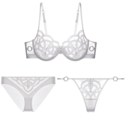 Midnight Lace Lingerie Set – Effortless Confidence