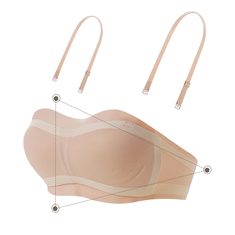 Bondage Chic — Push-Up Bra Set #7221