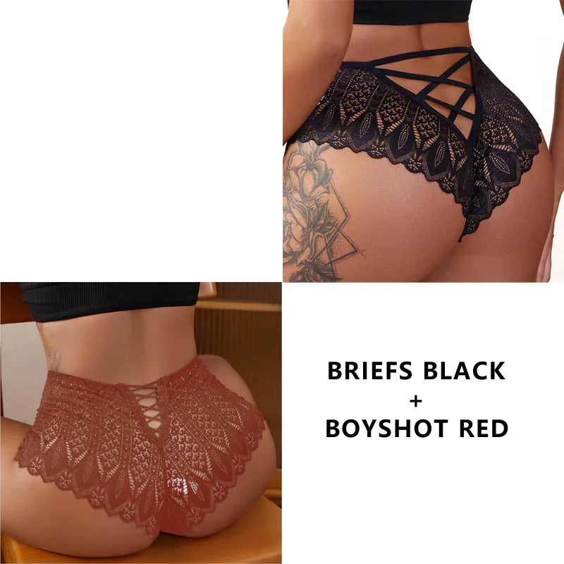 Dolce — Low-Waist Lace Panties #5277