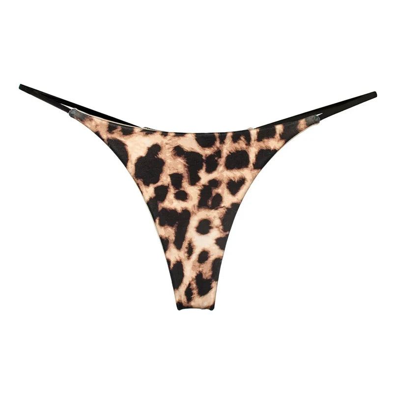 Coquette — Cotton Thong with Bow #6751