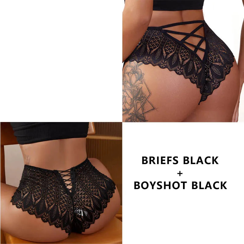 Dolce — Low-Waist Lace Panties #5277