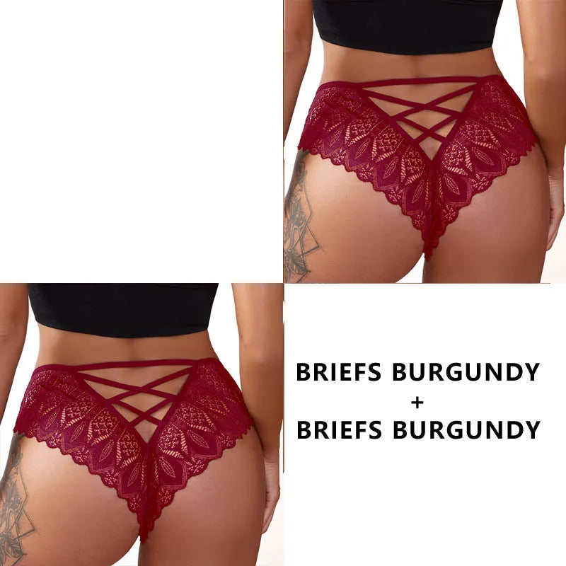 Dolce — Low-Waist Lace Panties #5277
